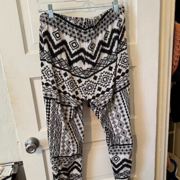 MADEWELL Black and White Shorewalk Cover Up Pants - Picture 13 of 13